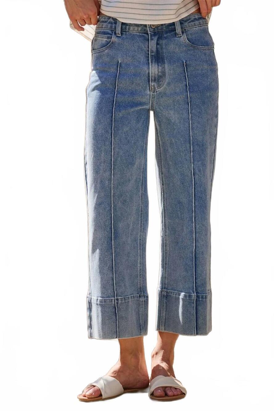 NEW BON seamingly cute stretch jeans in light wash